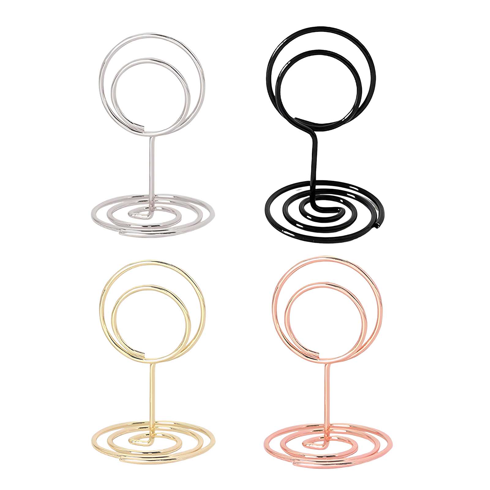 5pcs Dining Slot Card Holder F - Table Number Gold review and price
