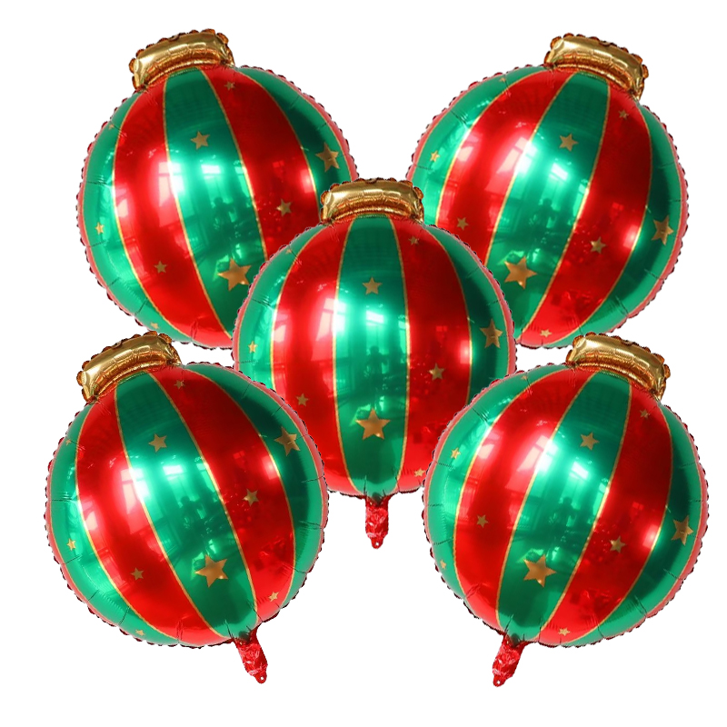 5pcs Red Green Christmas Ball  - Wedding Decor Supply Store review and price