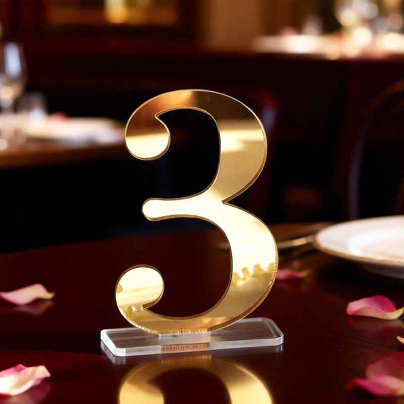 Numbers for Wedding Tables wit - Table Number Gold review and price