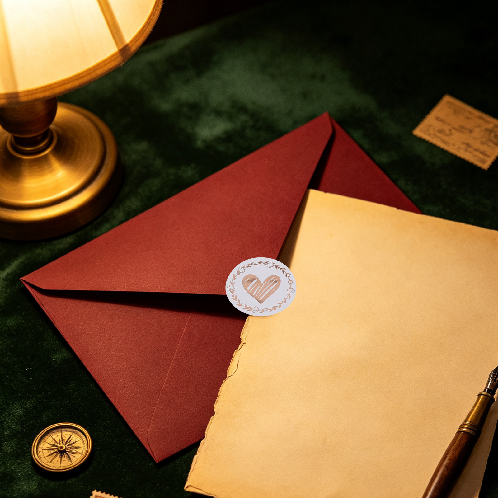 200Pcs Decorative Sealing Stic - Wedding Envelopes review and price