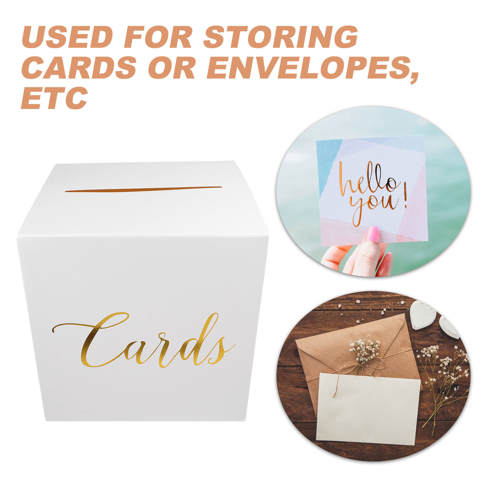 1Set Wedding Card Box Thick Pa - Wedding Card Box review and price