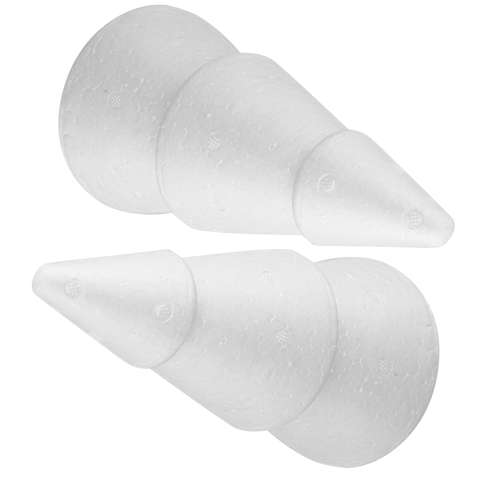 2Pcs Polystyrene Foam Tree Con - Wedding Decor Supply Store review and price