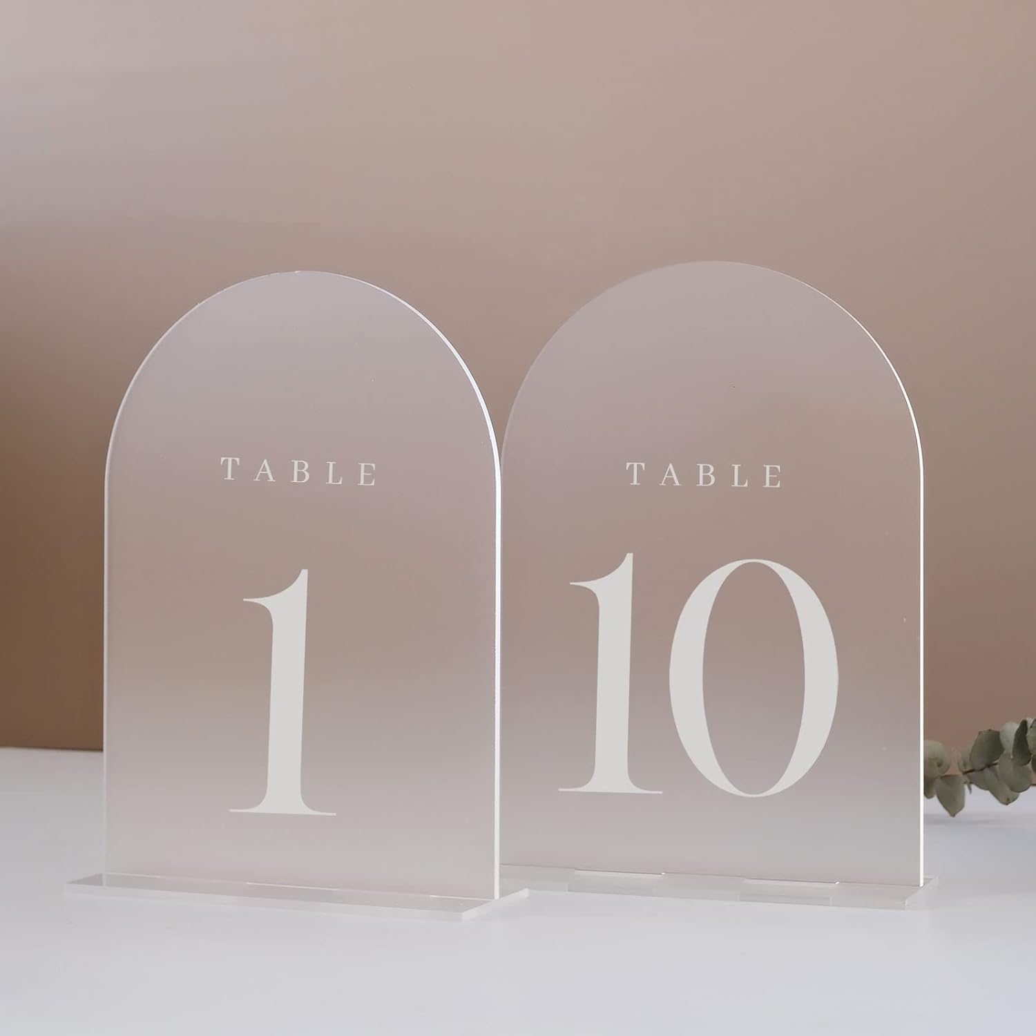Arch Acrylic Table Numbers wit - Table Number Gold review and price