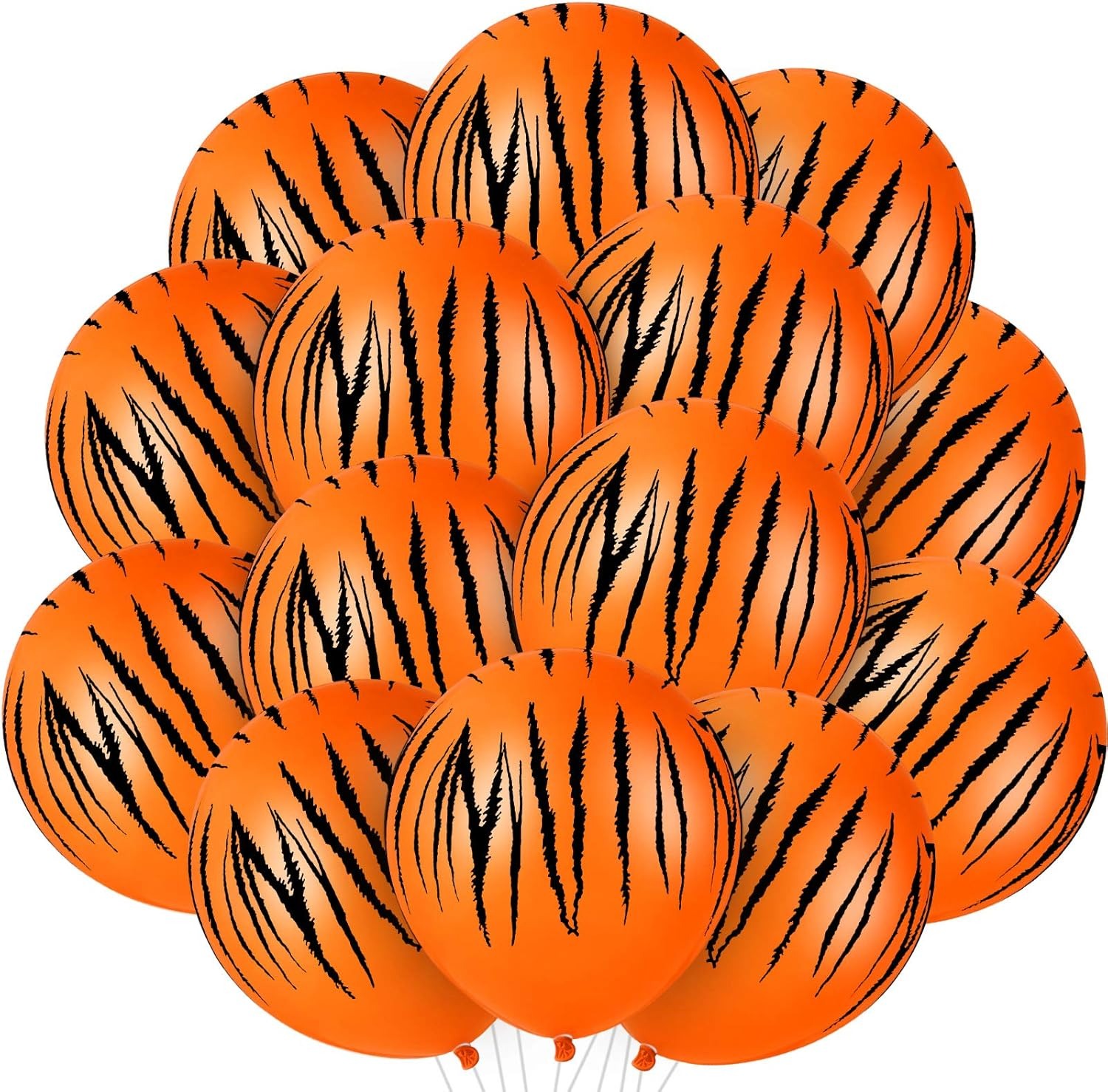 20/40Pcs  Tiger Balloons Tiger - Wedding Zoo review and price