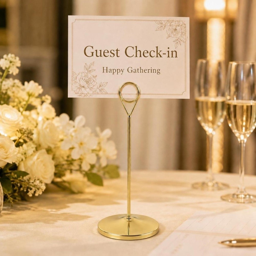 Portable Metal Table Number Ho - Table Number Gold review and price