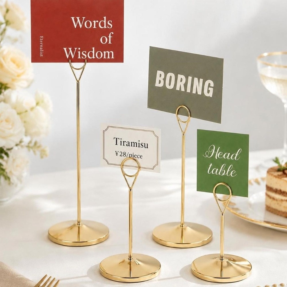 Portable Metal Table Number Ho - Table Number Gold review and price